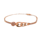 Rose gold bracelet