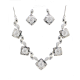 Necklace and Earrings - Rose / Gold